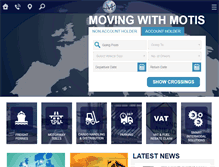 Tablet Screenshot of motis.com